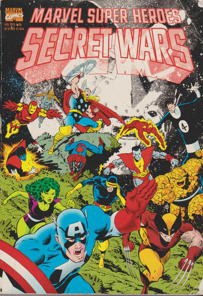 Marvel Super-Heroes Secret Wars cover