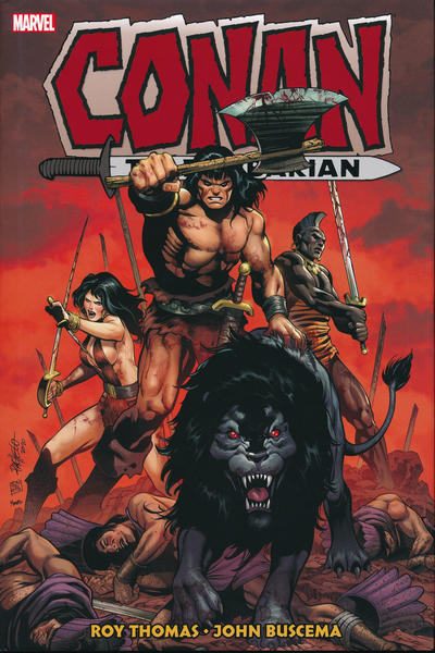 Conan the Barbarian: The Original Marvel Years Omnibus Vol. 4 cover