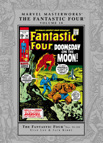 Marvel Masterworks: The Fantastic Four Vol. 10 cover