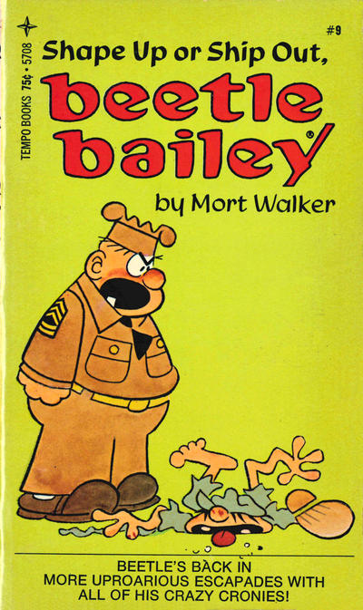 Shape Up or Ship Out, Beetle Bailey Vol. 9 cover
