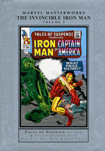 Marvel Masterworks: The Invincible Iron Man Vol. 3 cover