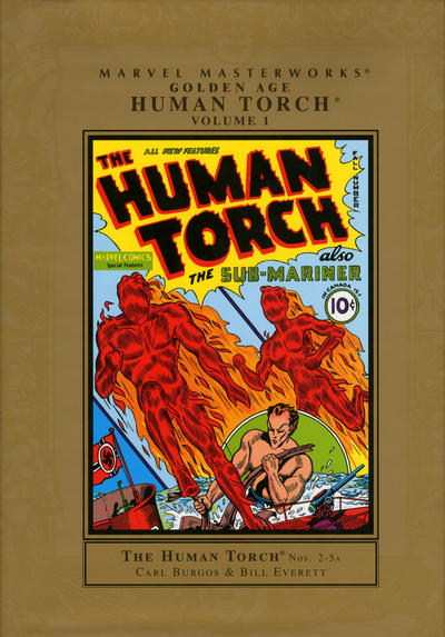 Marvel Masterworks: Golden Age Human Torch Vol. 1 cover