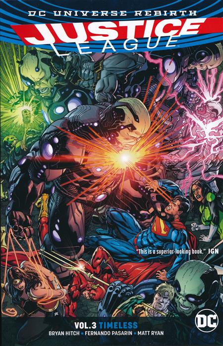 Justice League TP Vol 03 Timeless (Rebirth) cover