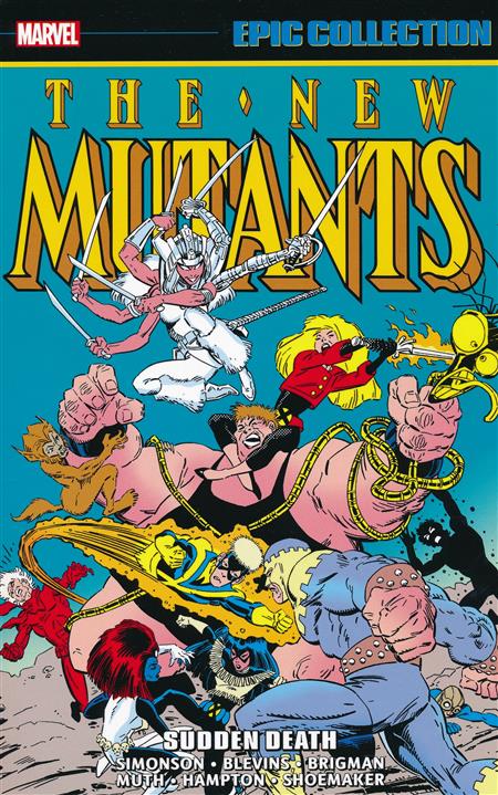 New Mutants Epic Collection: Sudden Death cover