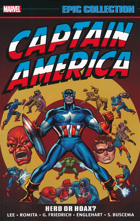 Captain America Epic Collection: Hero Or Hoax? [New Printing] cover