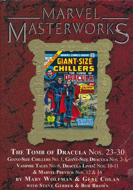 Marvel Masterworks: Tomb of Dracula Vol. 3 cover