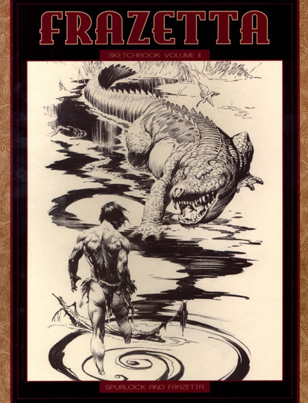 Frazetta Sketchbook II cover