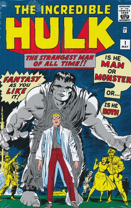 The Incredible Hulk Omnibus Vol. 1 cover