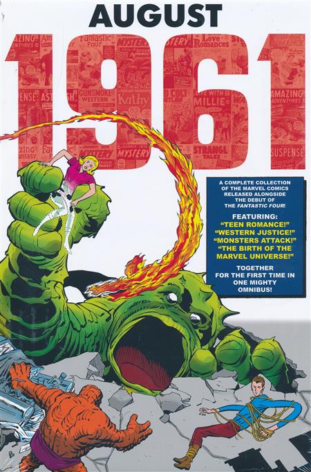 Marvel: August 1961 Omnibus cover