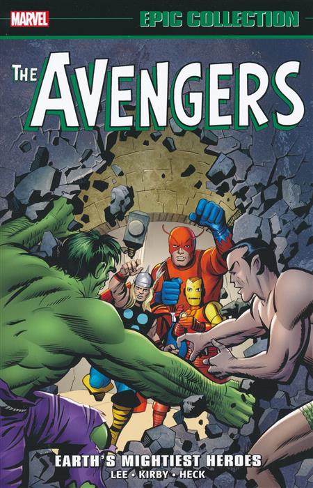 Avengers Epic Collection Vol 01 Earth's Mightiest Heroes cover