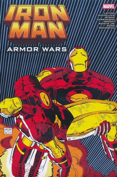 Iron Man Armor Wars Omnibus HC John Romita Jr DM Var cover