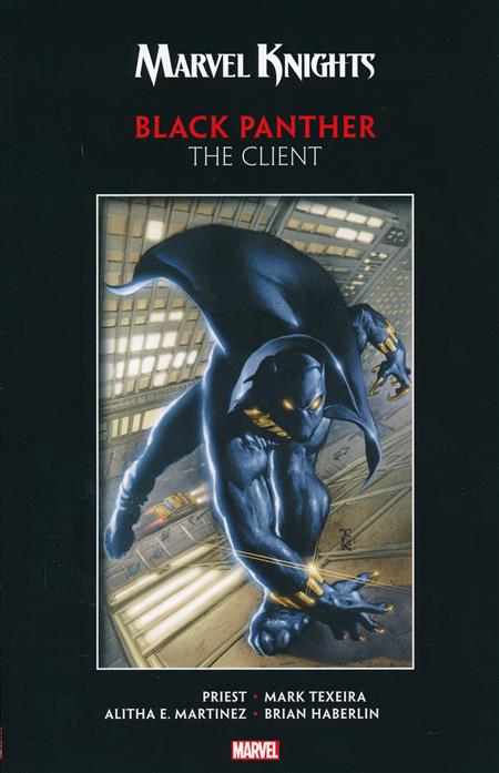 Marvel Knights Black Panther by Priest & Texeira: The Client cover