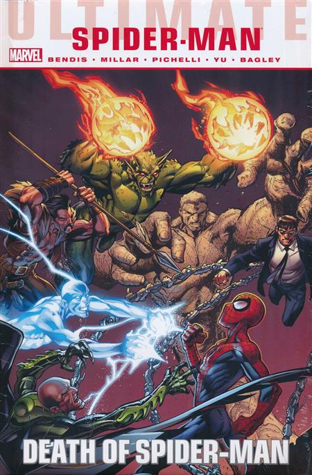Ultimate Comics Spider-Man: Death of Spider-Man Omnibus cover