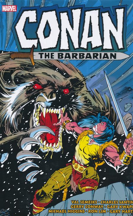 Conan the Barbarian: The Original Marvel Years Omnibus Vol. 9 cover