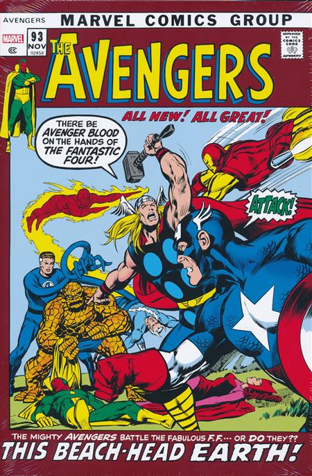 The Avengers Omnibus Vol. 4 cover