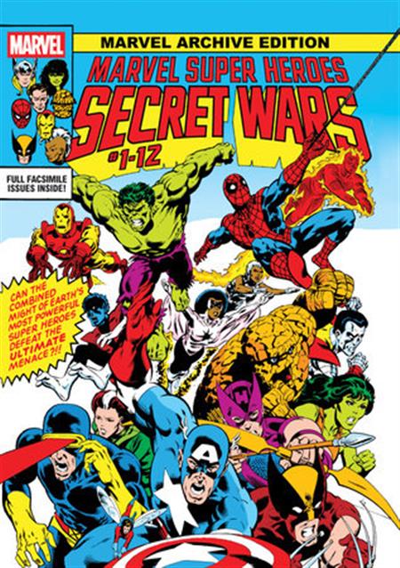 Marvel Archive Edition: Marvel Super Heroes Secret Wars Gallery Edition cover