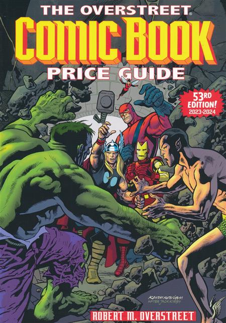 Overstreet Comic Bk Pg Vol 53 Avengers cover