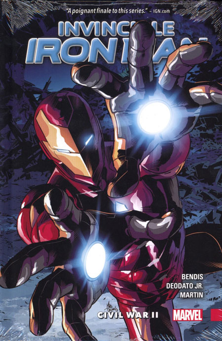 Invincible Iron Man Prem HC Vol 03 Civil War II cover
