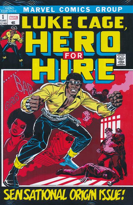 Luke Cage Omnibus cover