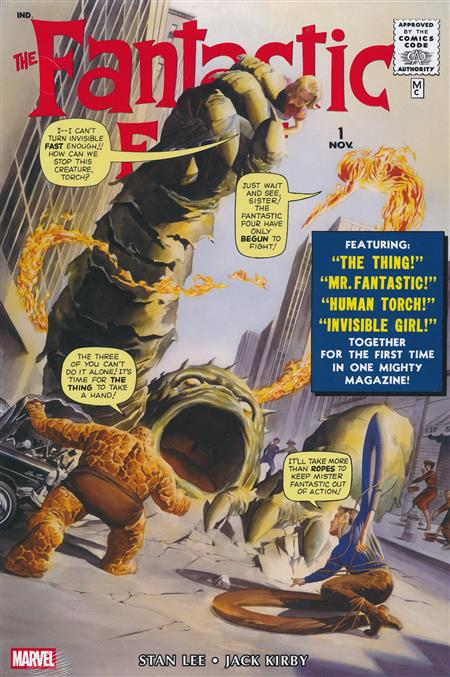 Fantastic Four Omnibus HC Vol 01 Alex Ross CVR cover