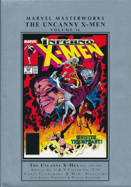 Marvel Masterworks: The Uncanny X-Men Vol. 16 cover