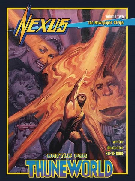 Nexus Newspaper Strips TP Battle Thuneworld CVR B Ltd Var cover