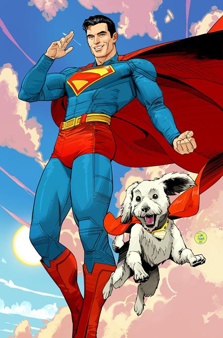 SUPERMAN DAY 2026 - SUPERMAN VOL 01 SUPERCORP VARIANT DUST JACKET cover