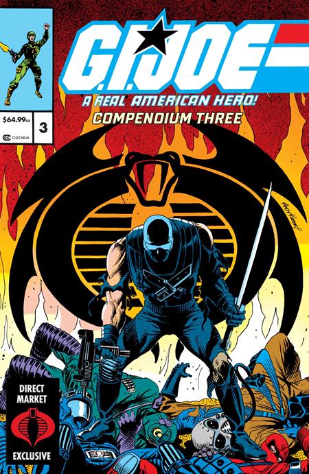 GI JOE A REAL AMERICAN HERO COMPENDIUM TP BOOK 03 DIRECT MARKET EXCLUSIVE ANDY KUBERT CVR cover