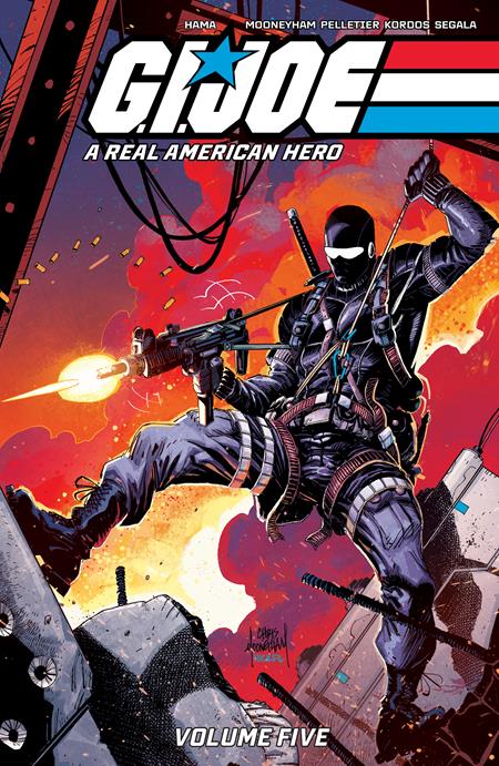 GI JOE A REAL AMERICAN HERO TP VOL 05 DIRECT MARKET EXCLUSIVE CHRIS MOONEYHAM CVR cover