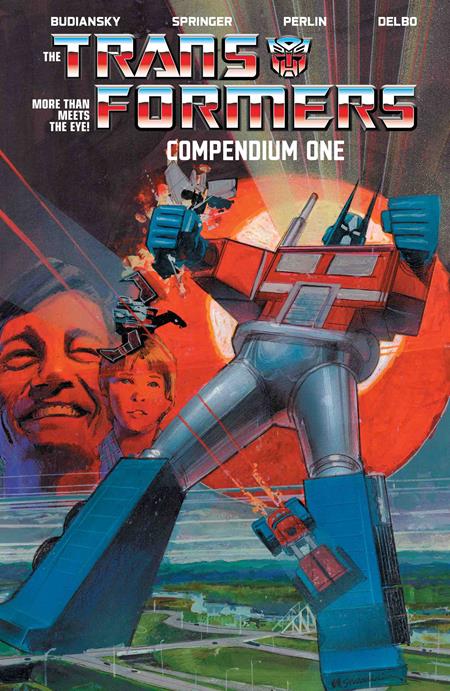 Transformers Compendium TP Vol 01 Direct Market Exclusive Bill Sienkiewicz CVR cover