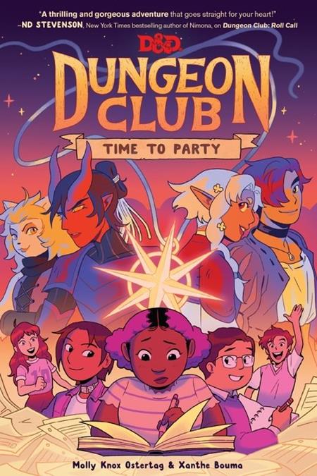 DUNGEONS & DRAGONS DUNGEON CLUB TIME TO PARTY cover