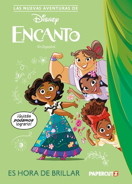 NEW ADVENTURES OF ENCANTO VOL 01 TIME TO SHINE (Spanish Edition) cover