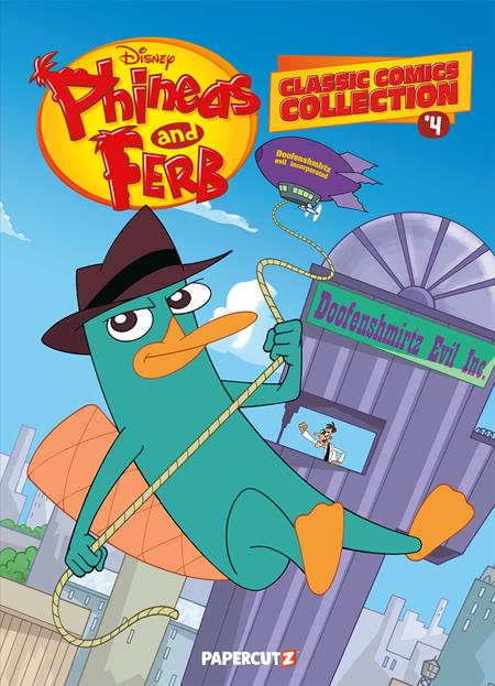PHINEAS AND FERB CLASSIC COMICS COLLECTION TP VOL 04 cover