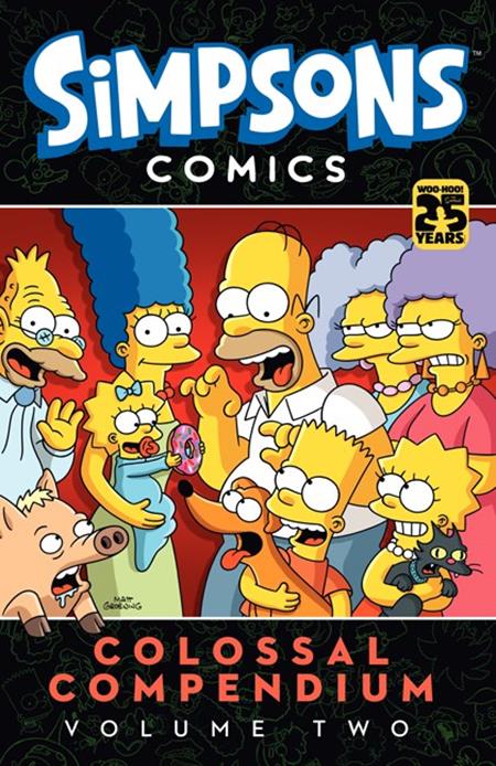 SIMPSONS COMICS COLOSSAL COMPENDIUM VOL 02 cover