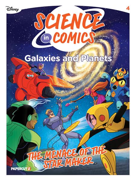 DISNEY SCIENCE IN COMICS VOL 04 GALAXIES AND PLANETS cover