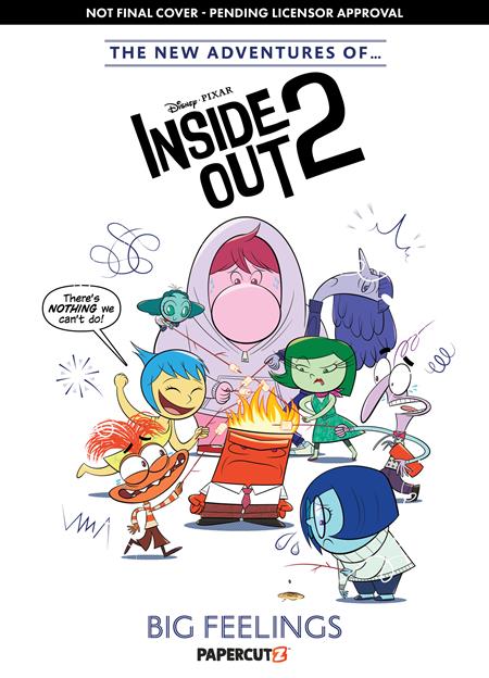 NEW ADVENTURES OF DISNEY & PIXAR INSIDE OUT 2 TP VOL 1 BIG FEELINGS cover