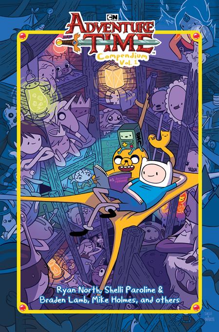 ADVENTURE TIME COMPENDIUM HC VOL 01 DIRECT MARKET EXCLUSIVE cover