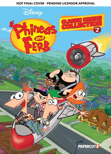PHINEAS AND FERB CLASSIC COMICS COLLECTION VOL 2 cover