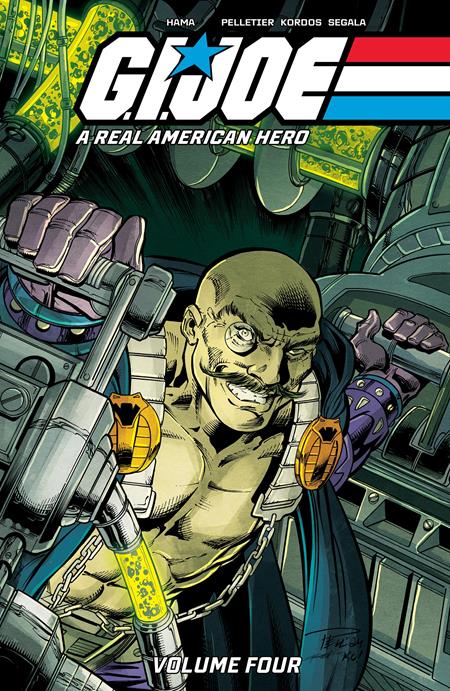 GI JOE A REAL AMERICAN HERO TP VOL 04 DIRECT MARKET EXCLUSIVE PAUL PELLETIER & TONY KORDOS CVR cover