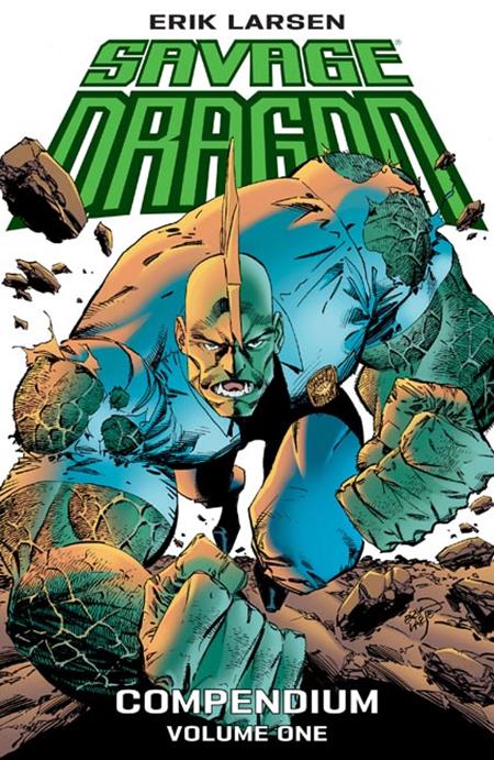 Savage Dragon Compendium TP Vol 01 Direct Market Exclusive Erik Larsen CVR (MR) cover