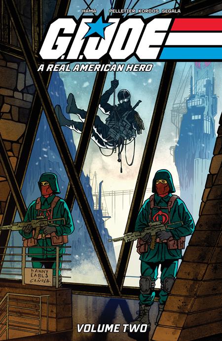 GI JOE A REAL AMERICAN HERO TP VOL 02 DIRECT MARKET EXCLUSIVE DANNY EARLS CVR cover
