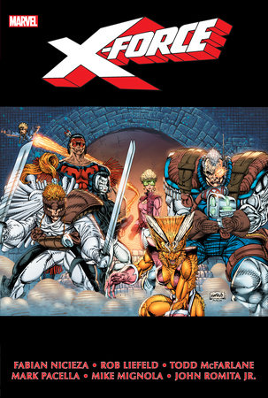 X-Force Omnibus Vol. 1 Rob Liefeld First Issue Cover [New Printing] cover