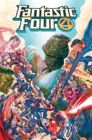 Fantastic Four By Dan Slott Omnibus Vol. 1 Alex Ross Cover [DM Only] cover