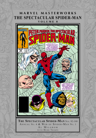 Marvel Masterworks: The Spectacular Spider-Man Vol. 8 cover