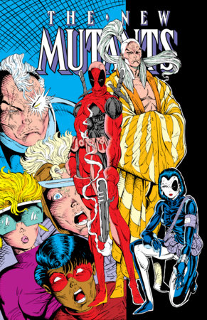 New Mutants Omnibus Vol. 4 Rob Liefeld Deadpool Cover [DM Only] cover