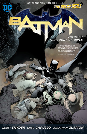 Batman Vol. 1: The Court of Owls (The New 52) cover