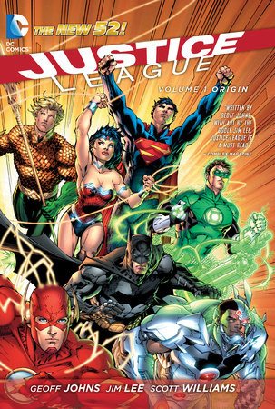 Justice League Vol. 1: Origin (The New 52) cover