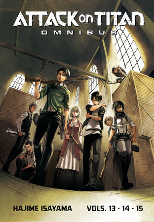 Attack on Titan Omnibus 5 (Vol. 13-15) cover