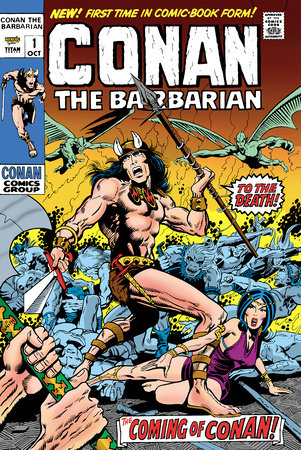 Conan The Barbarian: The Original Comics Omnibus Vol.1 cover
