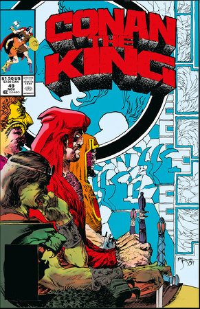 King Conan: The Original Comics Omnibus Vol. 3 DM Edition cover